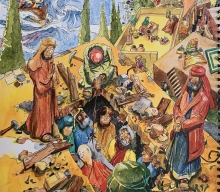 Udsnit af Den Store Lille Bibel