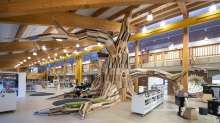 Fortælletræet på Hovedbiblioteket i Esbjerg