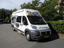 foto af den lille bogbus
