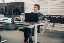 Der arbejdes hårdt på kontoret