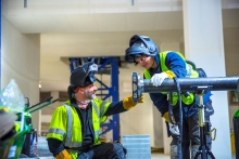 VVS-montører på arbejde