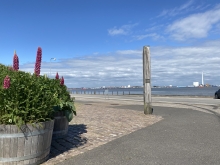 Stormflodssøjle på Fanø