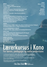 flyer til lærerkursus